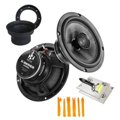 NVX XSP652 200W 2-Way Coaxial Speakers w/ NVX Complete