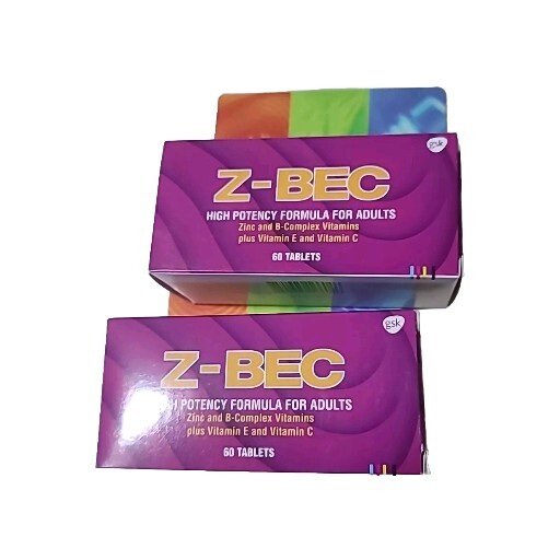 Z-BEC ADULTS HIGH POTENCY FORMULA B Complex C E Men Health