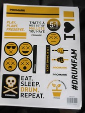 ProMark Drumsticks Sticker Sheet PMSS001