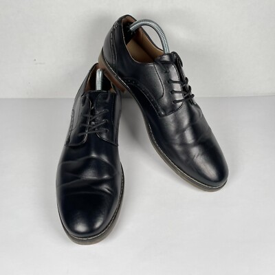 Nunn Bush Fifth Ward Flex Loafers Mens Size 10 M Black Plain  display picture 1