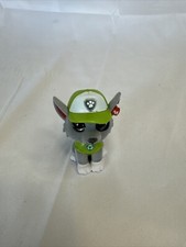 Ty Mini Boos Collectibles Paw Patrol Figure ROCKY Toy Cake Topper 2.5" Flocked