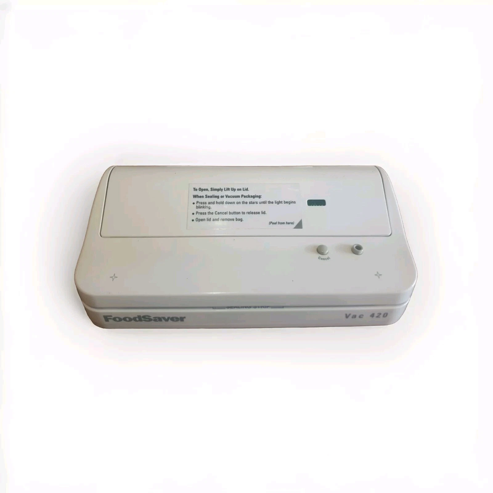 Food Saver MiniPlus Vac420 Compact Vacuum Food Storage