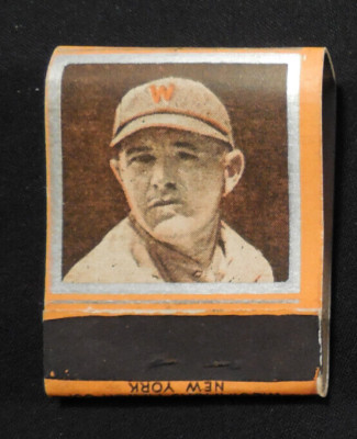 1934 Diamond Match BOOK COMPLETE / UNUSED NICE Alvin Crowder Washington Senators
