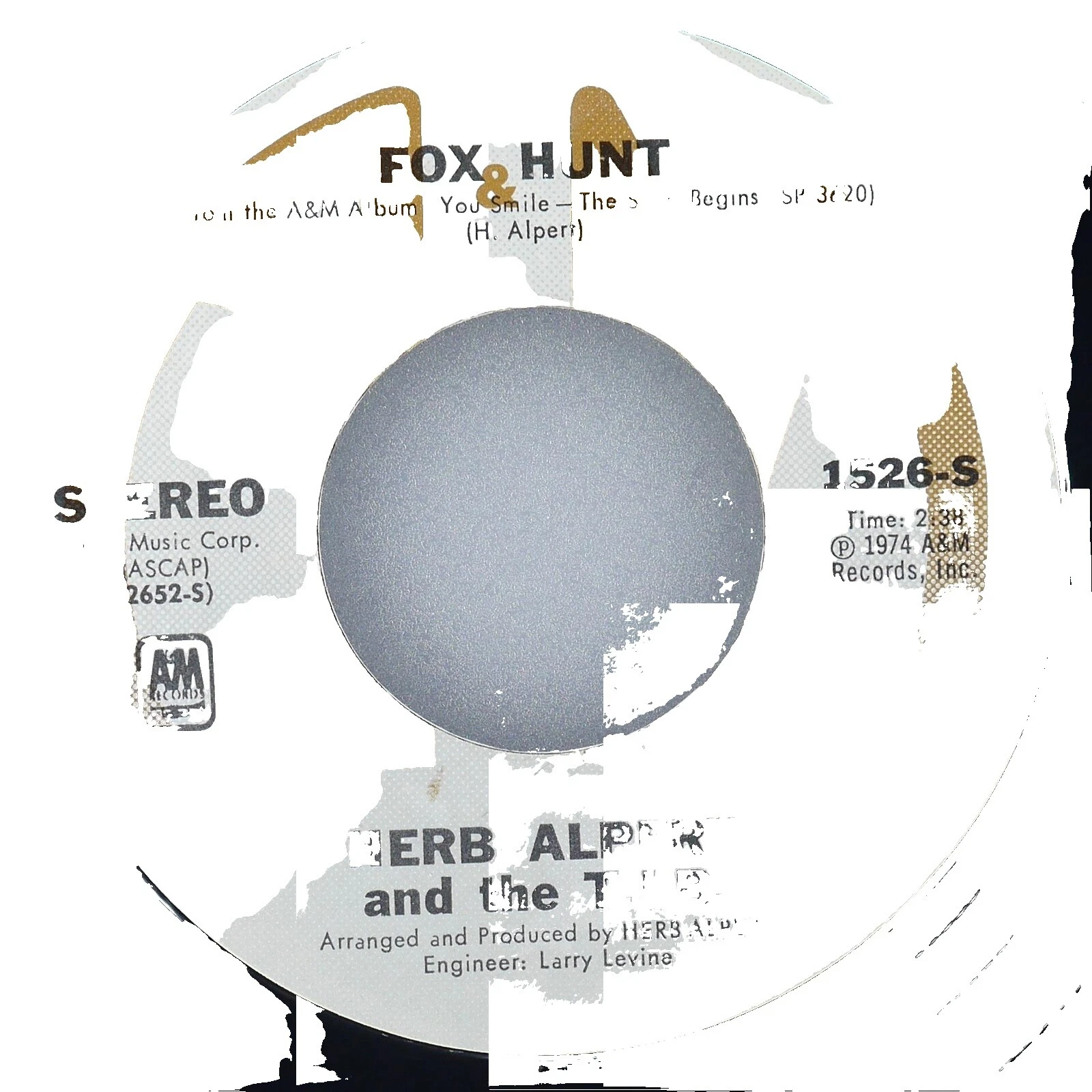 Herb ALPERT Jazz discos de vinilo de velocidad de 45 RPM