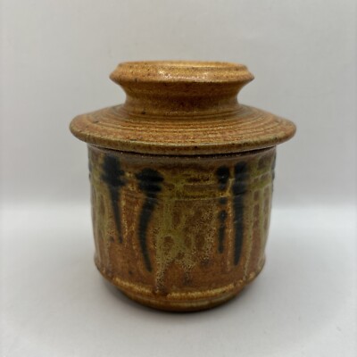 Art Pottery French Butter Keeper~David Frank Pottery
