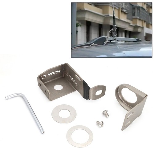 Two Way Radio Mount Bracket Base Clip Reliable Signal Strength for D MAX - Zdjęcie 2 z 7