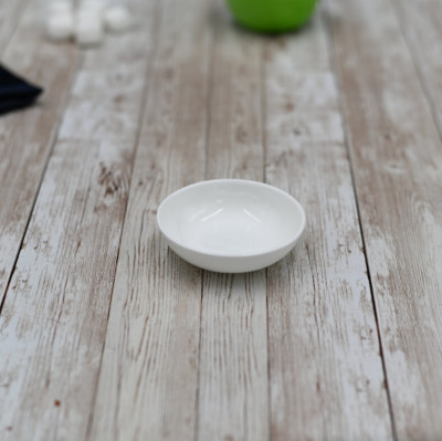 [ Set of 24 ] SOY DISH 3'' | 7.5 CM White