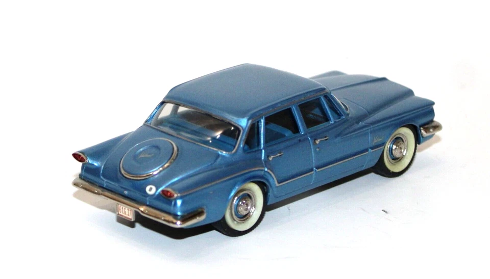 Modelos Jupiter 1960 Plymouth Valiant berlina/azul sedán 1:43 metal blanco Bélgica Foto 4 de 4