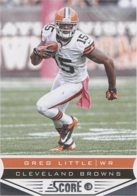 2013 Score Greg Little #49 - 1 of 2