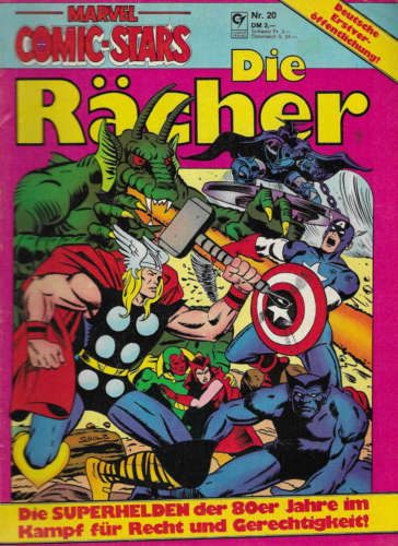 Marvel Comic-Stars Nr.20 / 1983 Thor & The Avengers - Bild 1 von 1
