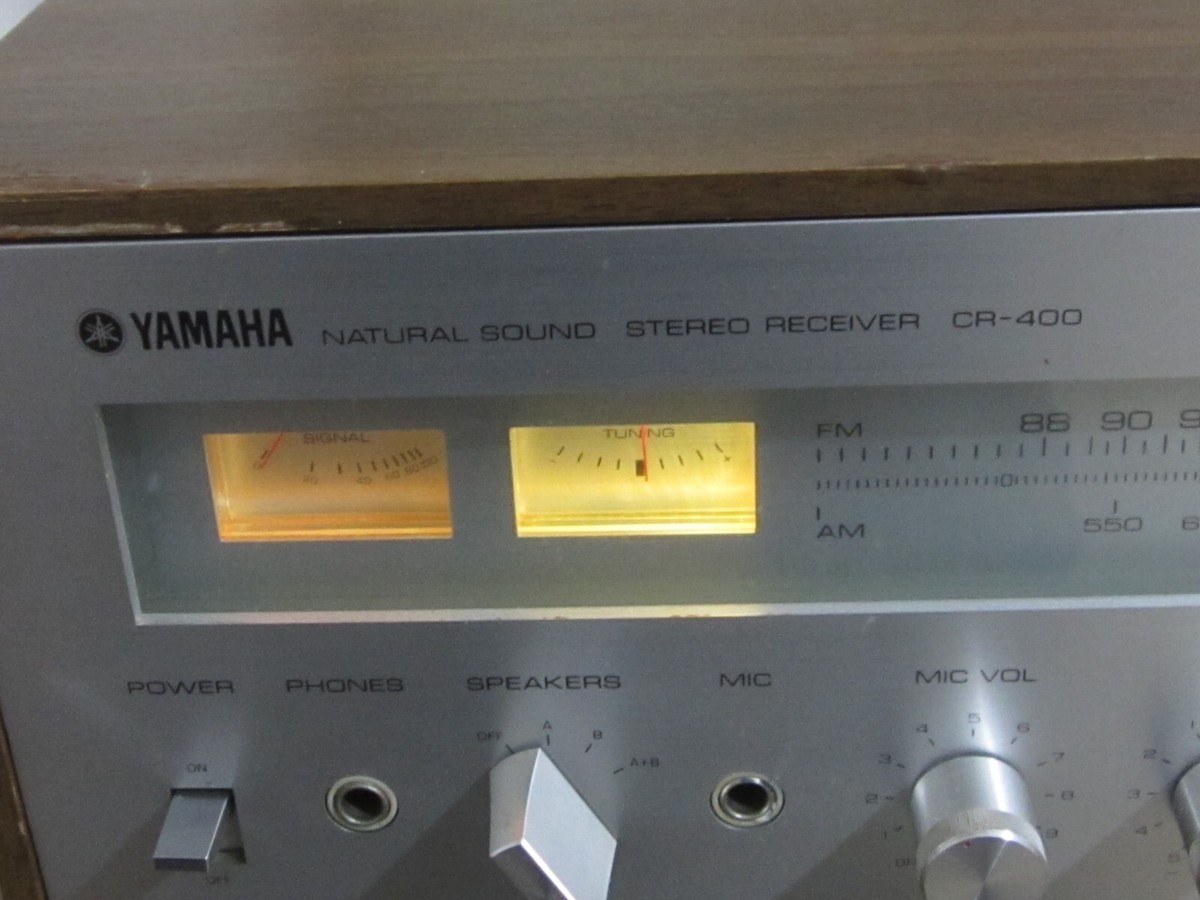 ヤマハ　CR-400　訳あり Yamaha CR400 Stereo Amplifier 110vac | eBay