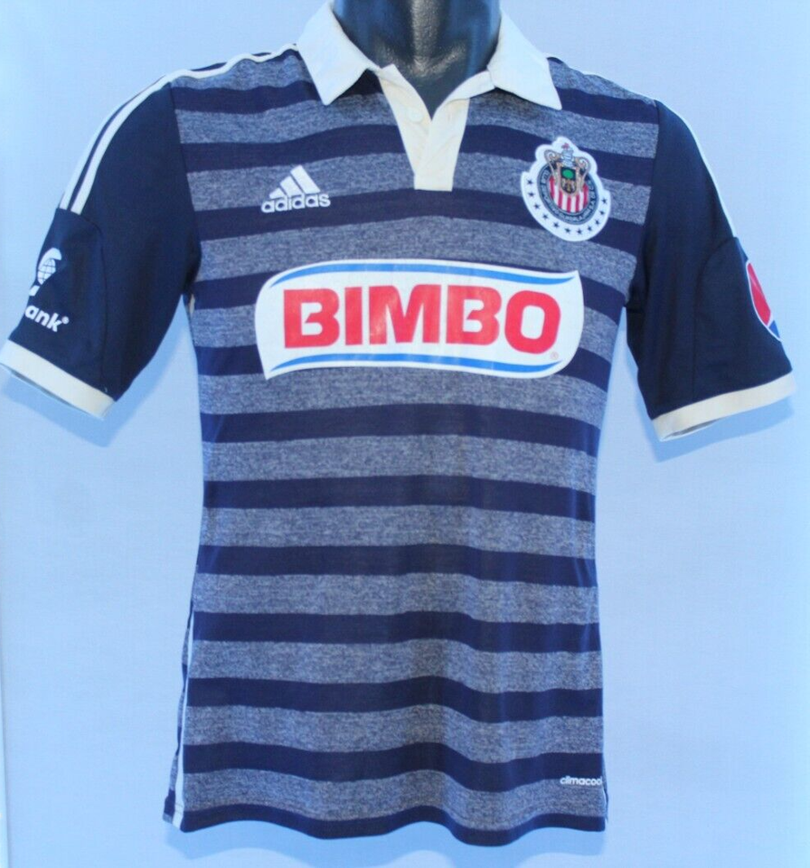 Club Chivas de Guadalajara Authentic adidas Size Small 2013-2014 O ...