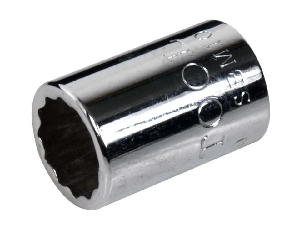 BRITOOL HALLMARK Britool England 1/4" Drive Af 12-Point Socket Range, Sizes 3/16" - 9/16"