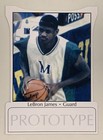 2002 Signagrafix LeBron James Prototype Rookie Card