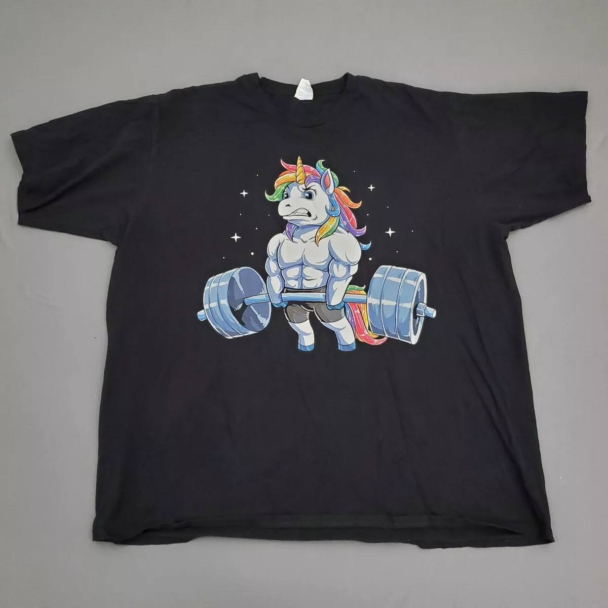 Unicorn weightlifting shop shirt