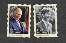 AUSTRALIA KING CHARLES BIRTHDAY 2023 MNH ROYALTY