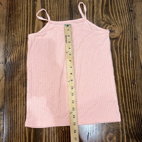 Unbranded Womens Small Ribbed Tank Top With Bow Accent - Pink - Picture 3 of 6