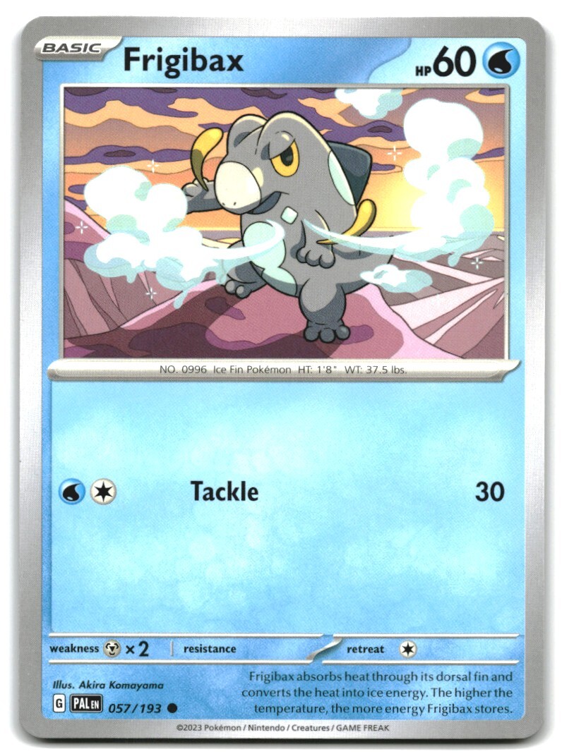 Pokemon Trading Card TCG Frigibax #057