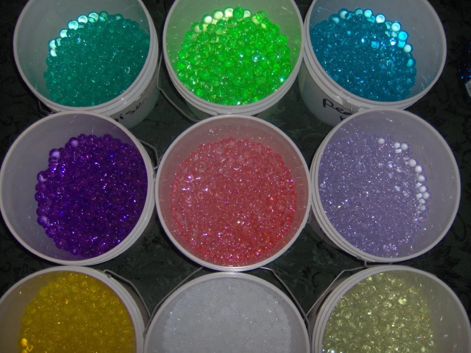 婚礼水珠花瓶填充中心装饰-批量装 3 加仑 — 第 2/4 张图片