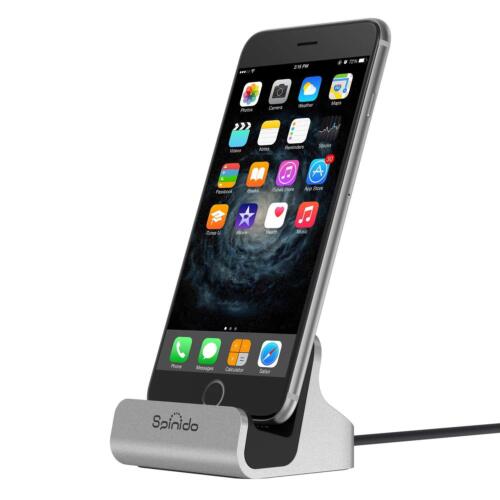 Spinido ChargeSync Charging Dock with Built-In Lightning Connector for Iphones | eBay