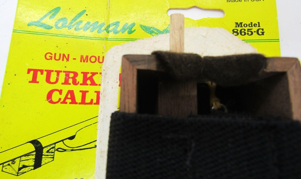 Lohman Gun Mount Turkey Call Model 865G. eBay