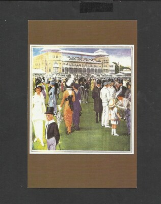 Nostalgie Postkarte Lords Cricket Bodenbefestigung zwischen Eton-Harrow Schule 1900