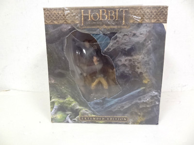 The Hobbit An Unexpected Journey Blu-Ray Extended w/ Bilbo Gollum Statue NEW