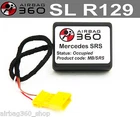 SL R129 Front Passenger Seat mat occupancy occupied recognition sensor bypass