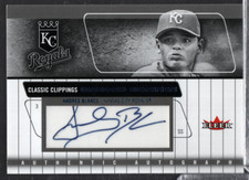 Andres Blanco Royals 2005 Fleer Classic Clippings Auto DS-AB 101023NPCD194