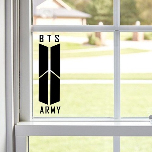 BTS ARMY Logo Decals *Total of 20 decal* Waterproof & UV Resist Kpop Hydro Flask - Picture 4 of 11