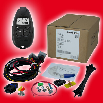 AUFRÜSTSATZ VW T6 WEBASTO+FERNBEDIENUNG TELESTART T100 HTM MANUELLE KLIMA MULTIV
