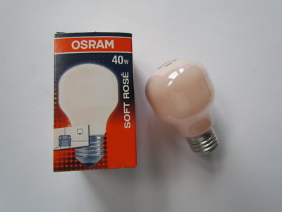 OSRAM Glühlampe BELLALUX SOFT ROSE T55 E27 230V 40W/60W Bella Neu DIMMBAR !!!