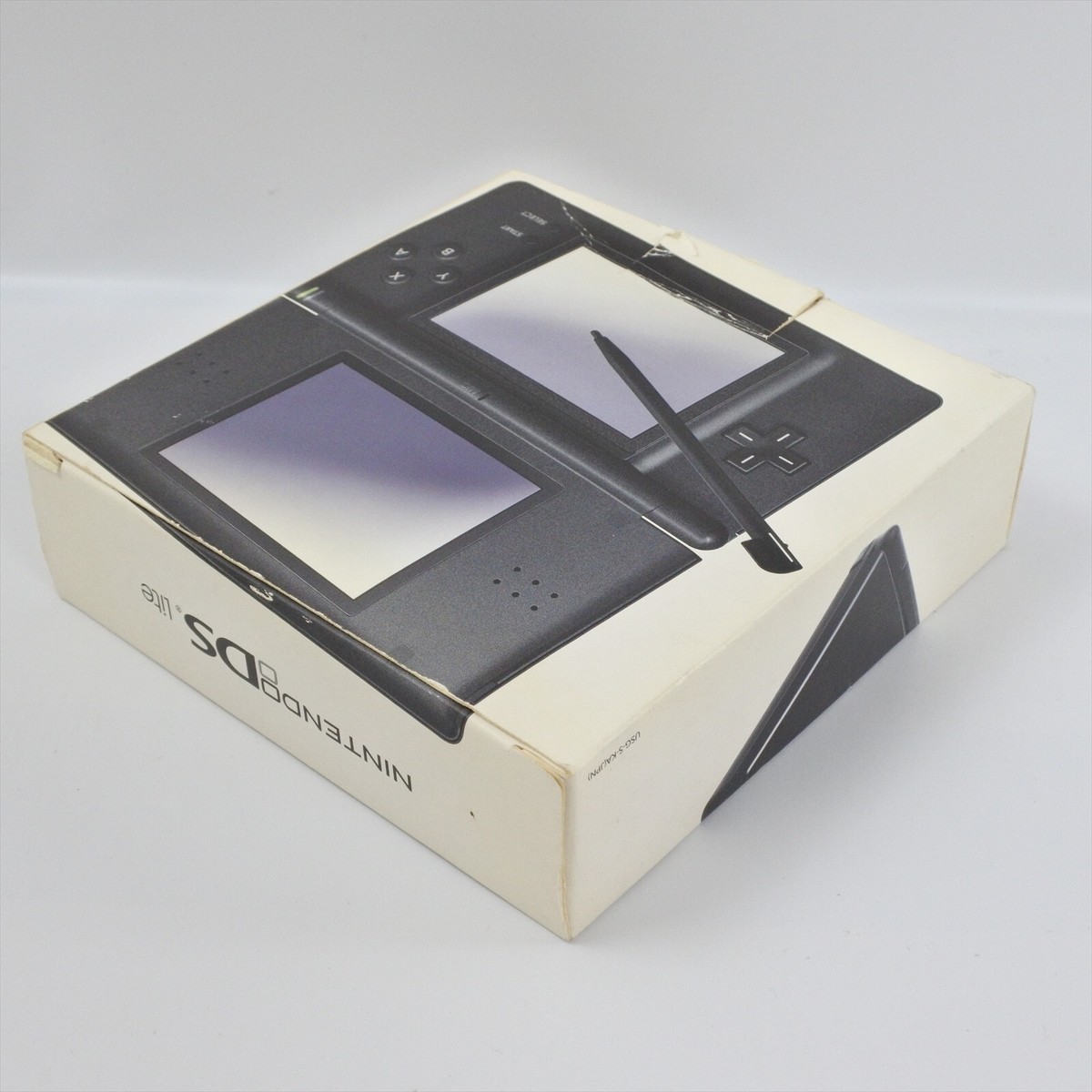 Nintendo DS Lite Console JET BLACK USG-001 Boxed UJH10639849 nds