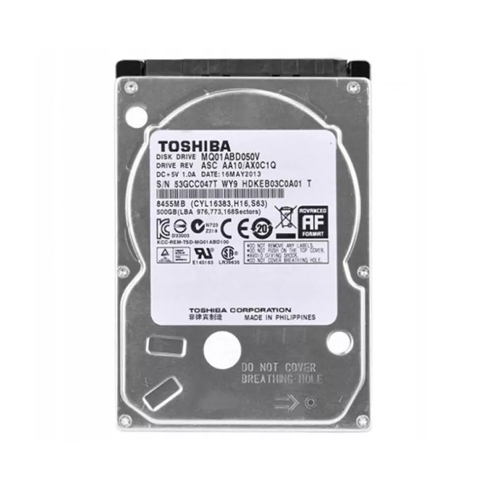 Toshiba 500GB 2.5 LAPTOP 5400RPM MQ01ABF050 MQ01ABF050V A / V HDD PS3 PS4 696859079139 | eBay