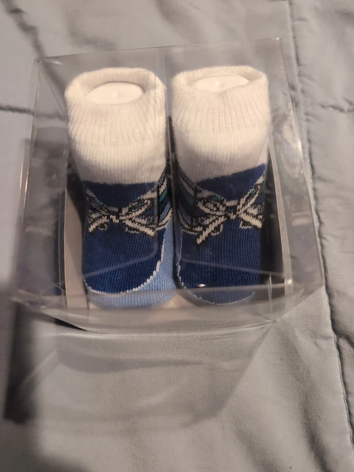 Nuevo en Paquete Vera Bradley Calcetines Bebé Azul Diseño Zapato, Bebé Niño Foto 2 de 3