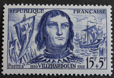 Timbre - FRANCE - VILLEHARDOUIN - YT1207 - Neuf ** - 1959