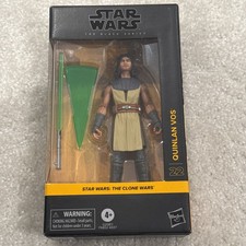 Hasbro Star Wars The Clone Wars Black Series Quinlan Vos 6 Action Figure Sealed