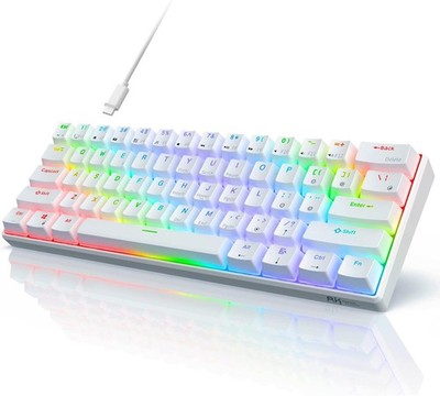 RK Royal Kludge rk61 qmk/via Custom 60 Mechanische Tastatur Kabelgebunden Gaming