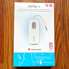 Twelve South AirFly SE 3.5mm Bluetooth Transmitter, White TS-2259