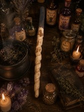 Silver Birch Magical Wand Natural Energies Release Power Manifestation