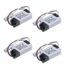 4 Pcs LED Driver 8/12/15/18/21W Power Supply Dimmable Transformer Waterproof LED
