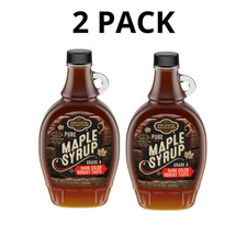 Private Selection 100 Pure Grade A Dark Color Robust Taste Maple Syrup - 2PACK
