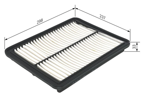 Bosch Luftfilter Fuer KIA 1987429180-image