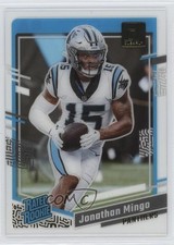 2023 Panini Clearly Donruss Rated Rookie Jonathan Mingo #69 1r9c