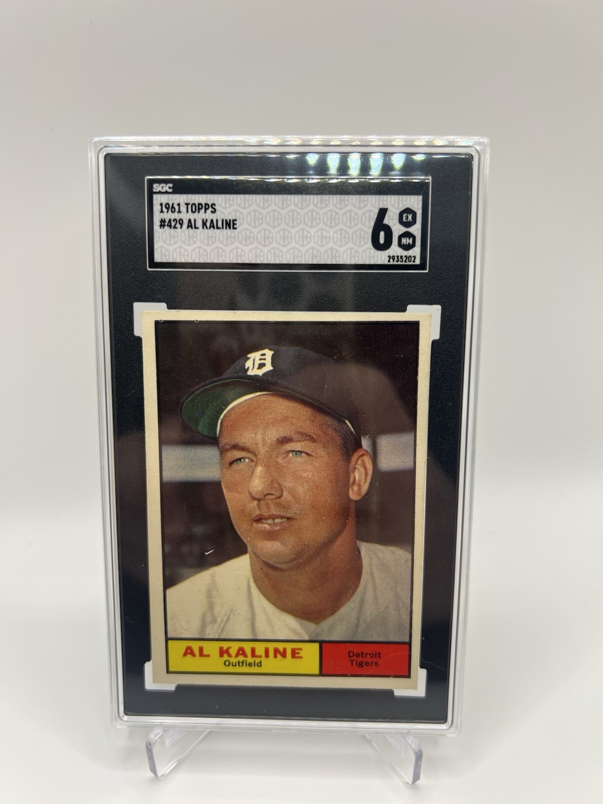 1961 Topps - Al Kaline #429 SGC 6 *centered*