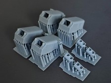 1/350 USS Lexington CV-2 and USS Saratoga CV-3 8"/55 cal. Turrets