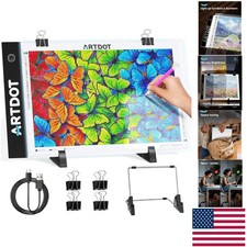 A4 LED Light Pad for Diamond Painting - Adjustable Brightness Lightweight