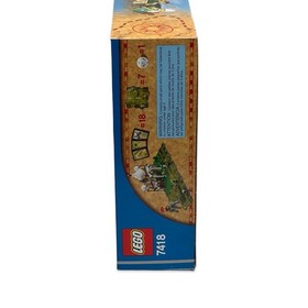 LEGO Orient Expedition Scorpion Palace 7418 Vintage Set w/ Box & Elephant 2003