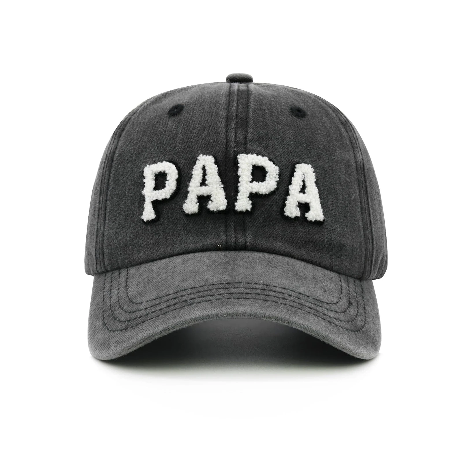 Stymora PAPA Hat, New Dad Gifts, Adjustable First Time Daddy One Size, Black