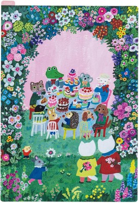 Hobonichi Notebook Yumi Kitagishi/Hobonichi Underlay in the